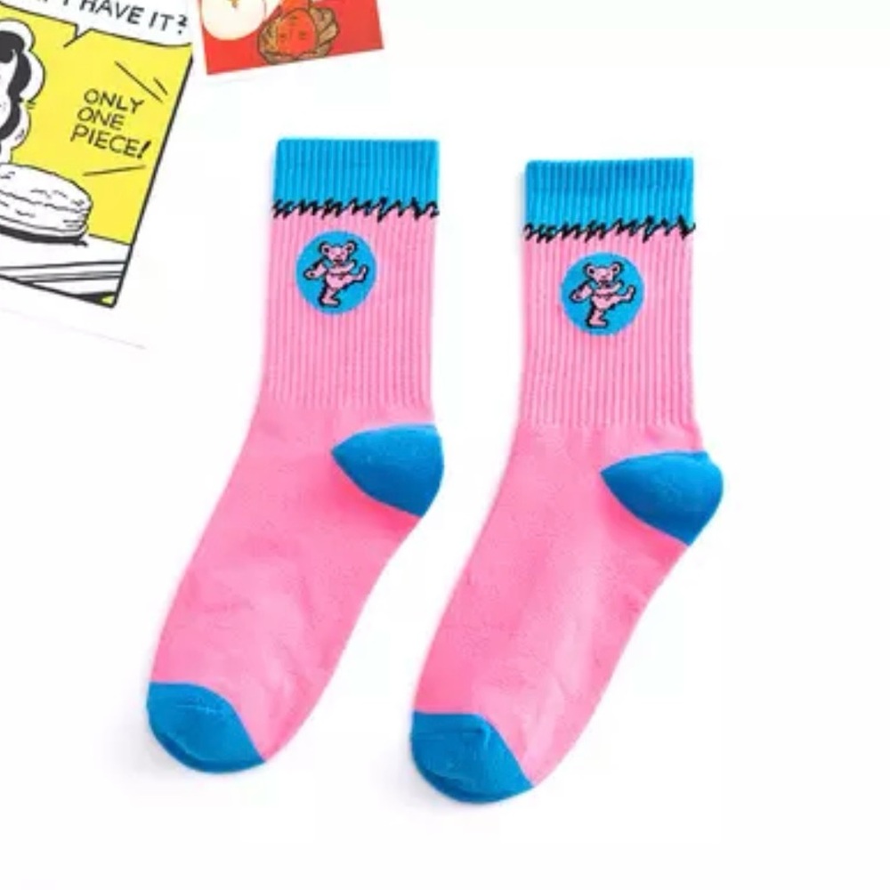 COPY - Grateful Dead Dunks Bear Socks